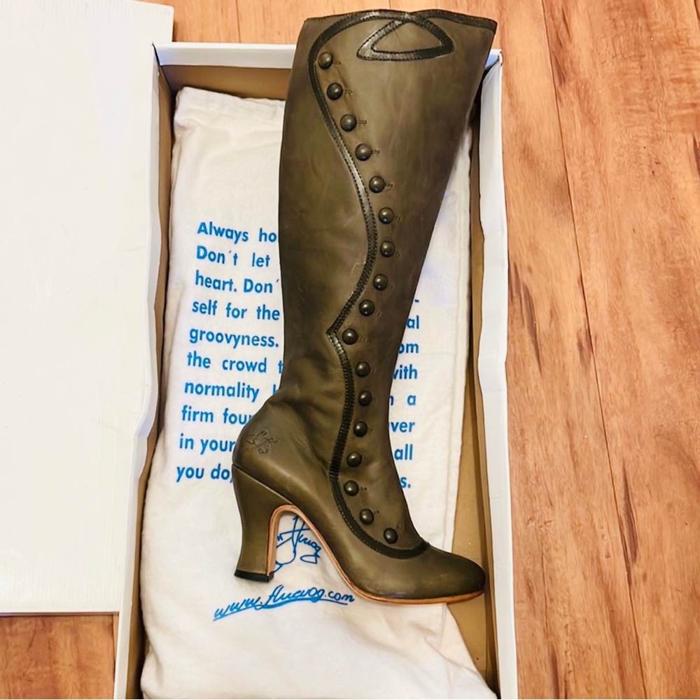 Fluevog Miracles Lourdes Boots never worn outside👢
